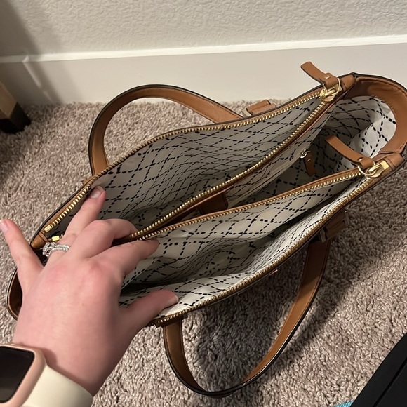 Kate Spade Camel Brown Tote Purse - Picture 7 of 7